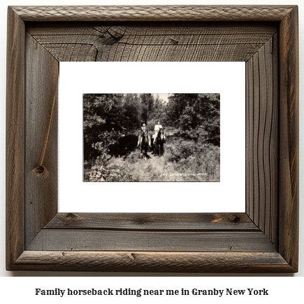 family horseback riding near me in Granby, New York